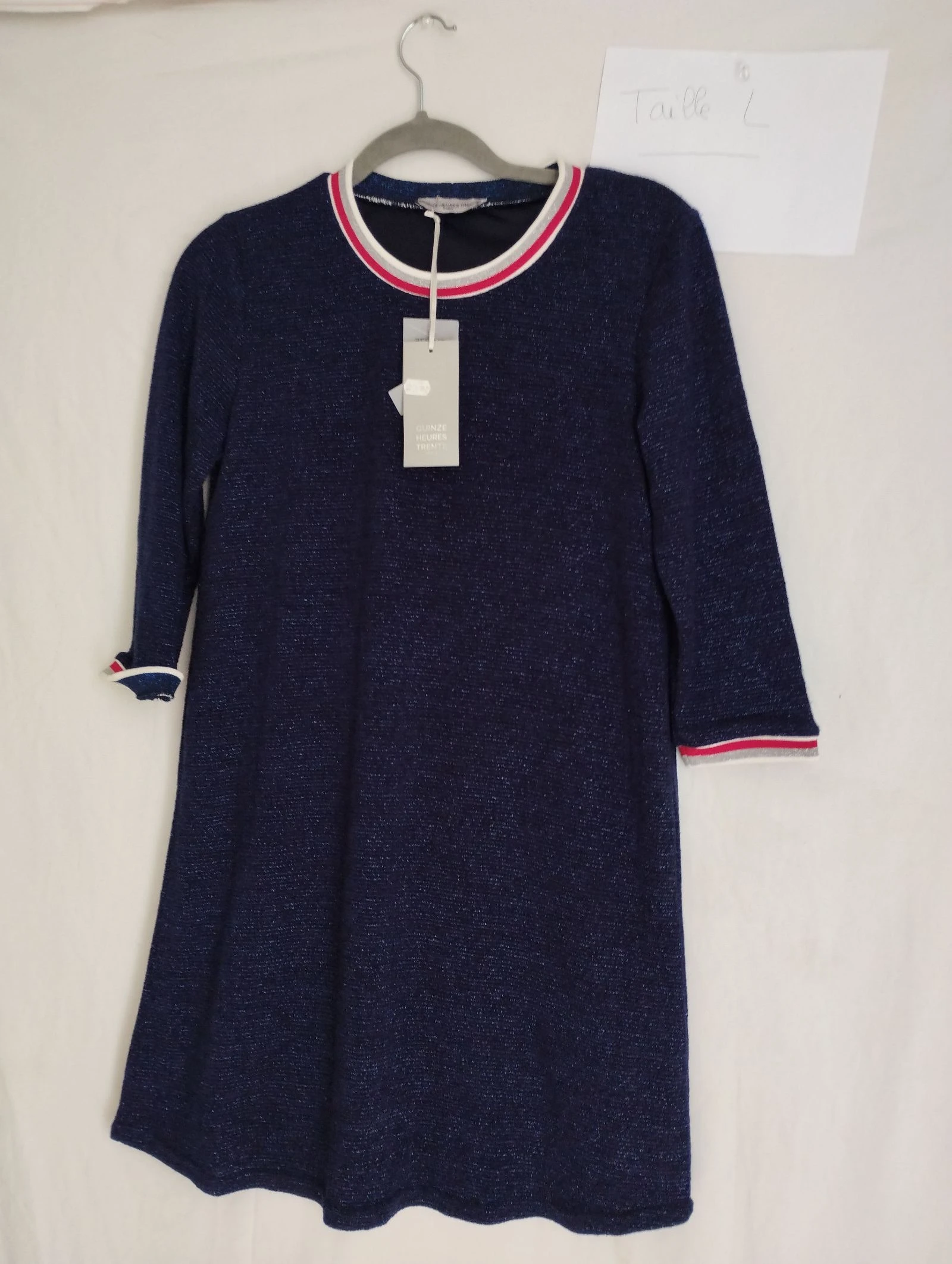 Robe quinze heure trente taille l hiver